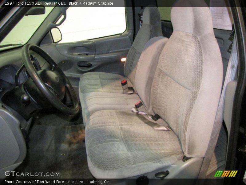 Black / Medium Graphite 1997 Ford F150 XLT Regular Cab