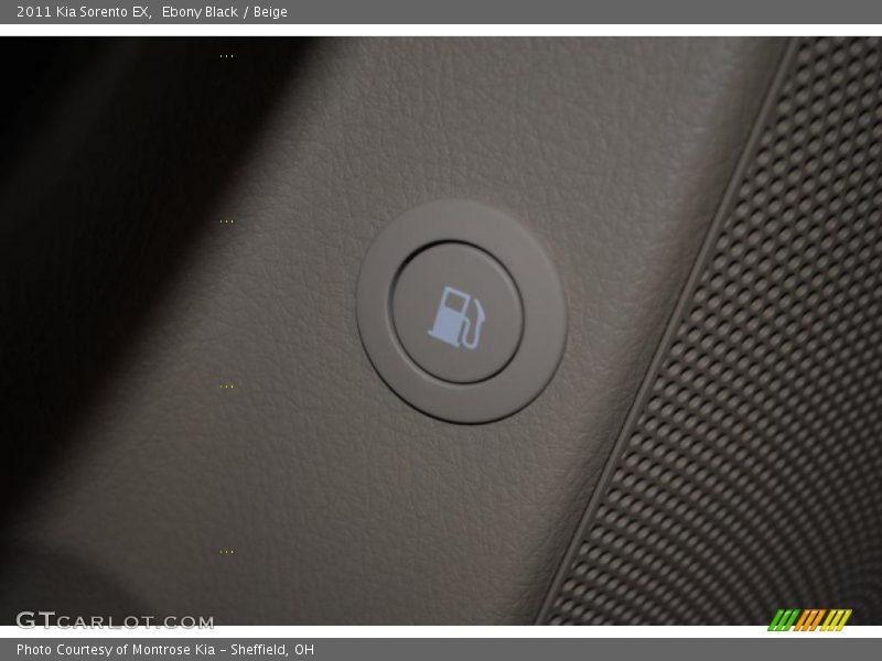Ebony Black / Beige 2011 Kia Sorento EX