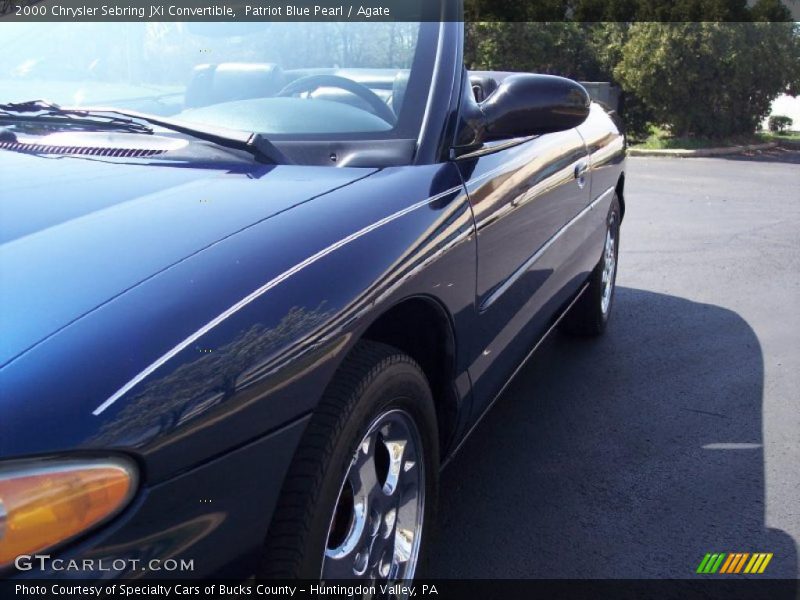 Patriot Blue Pearl / Agate 2000 Chrysler Sebring JXi Convertible