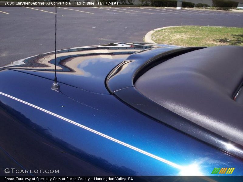 Patriot Blue Pearl / Agate 2000 Chrysler Sebring JXi Convertible