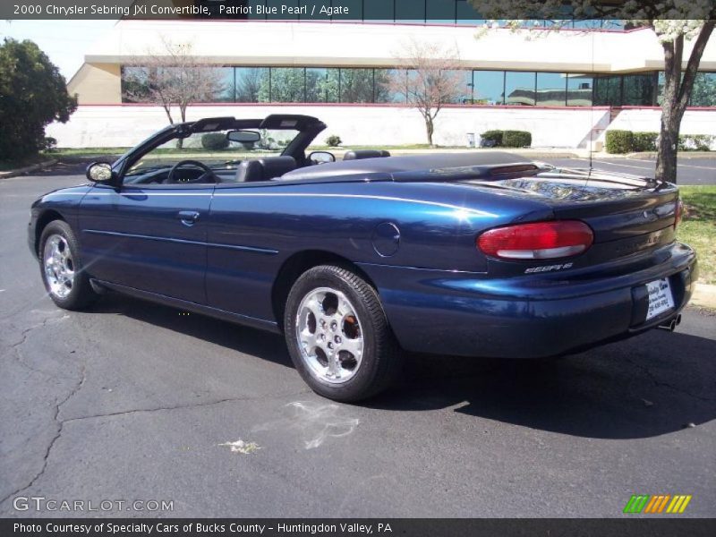 Patriot Blue Pearl / Agate 2000 Chrysler Sebring JXi Convertible