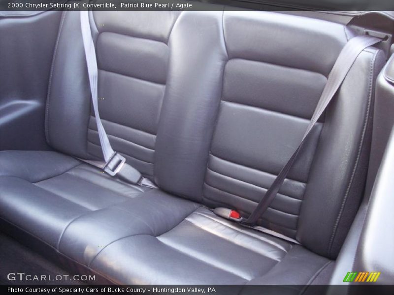 Patriot Blue Pearl / Agate 2000 Chrysler Sebring JXi Convertible