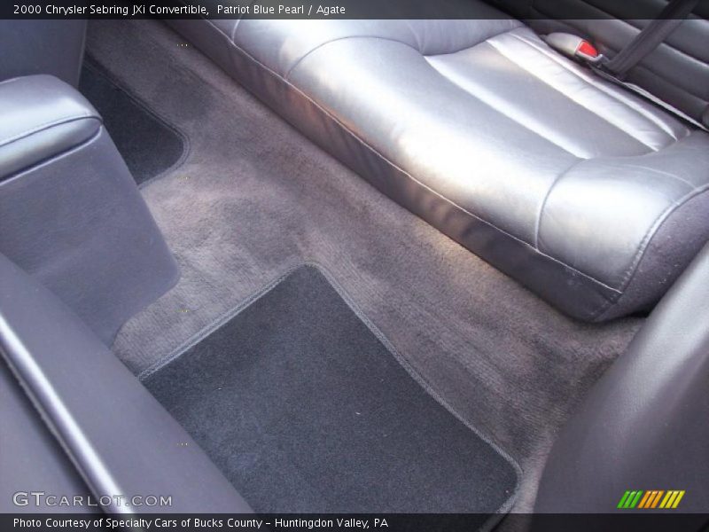 Patriot Blue Pearl / Agate 2000 Chrysler Sebring JXi Convertible