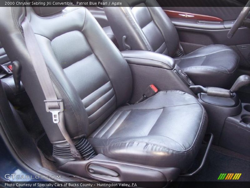 Patriot Blue Pearl / Agate 2000 Chrysler Sebring JXi Convertible