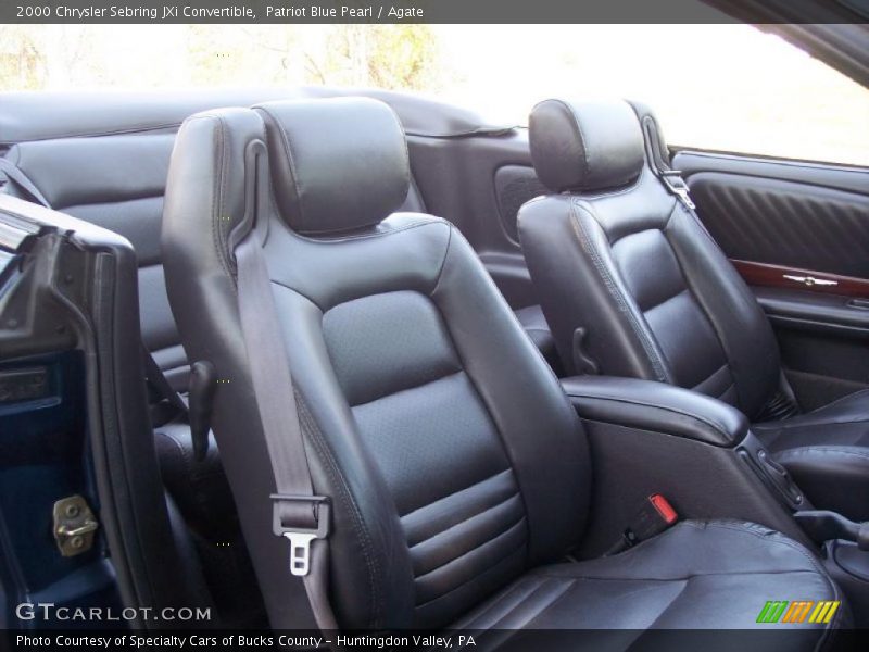 Patriot Blue Pearl / Agate 2000 Chrysler Sebring JXi Convertible