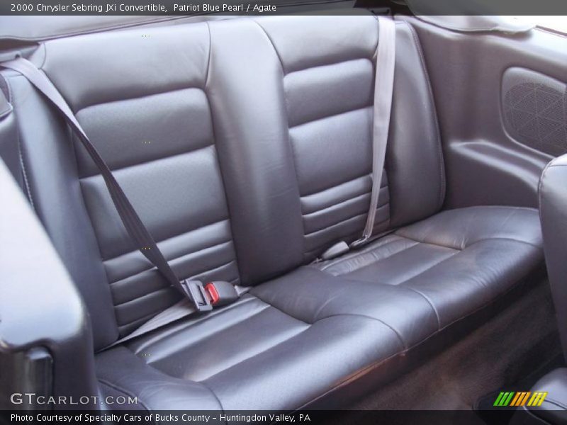 Patriot Blue Pearl / Agate 2000 Chrysler Sebring JXi Convertible