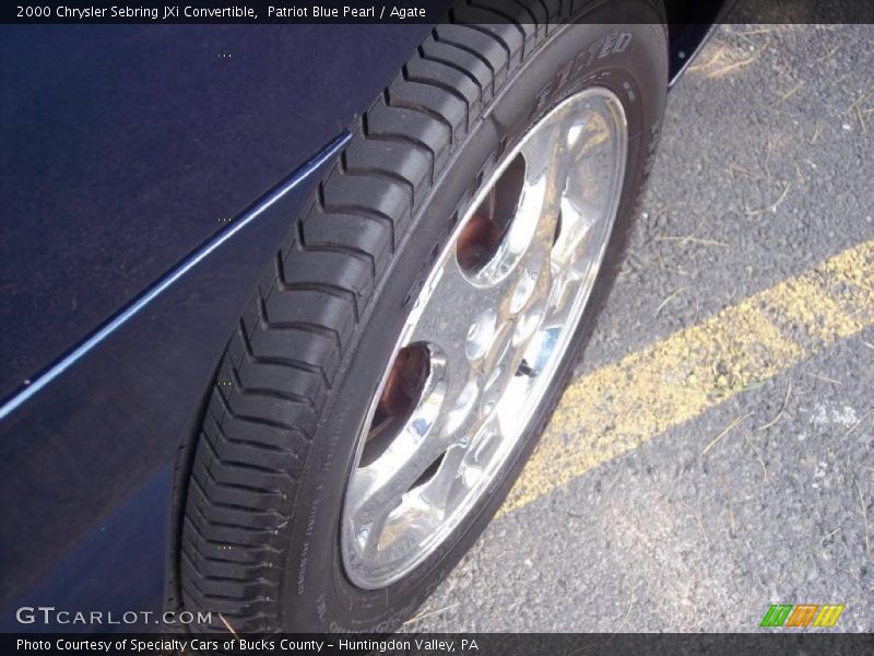Patriot Blue Pearl / Agate 2000 Chrysler Sebring JXi Convertible