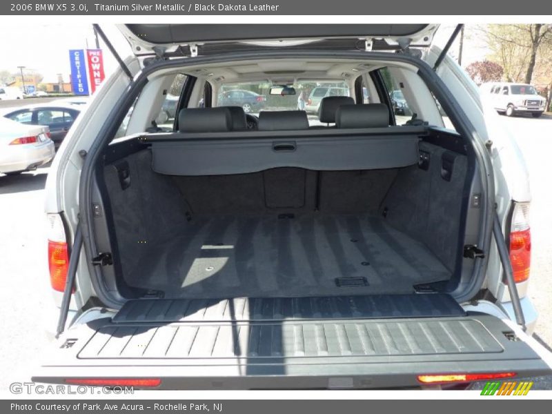 Titanium Silver Metallic / Black Dakota Leather 2006 BMW X5 3.0i