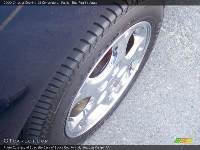 Patriot Blue Pearl / Agate 2000 Chrysler Sebring JXi Convertible