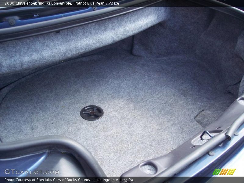 Patriot Blue Pearl / Agate 2000 Chrysler Sebring JXi Convertible