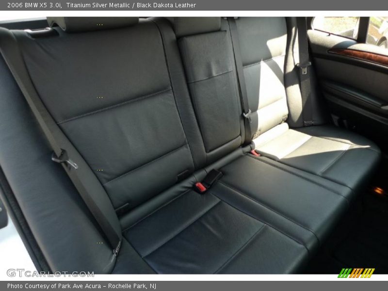 Titanium Silver Metallic / Black Dakota Leather 2006 BMW X5 3.0i