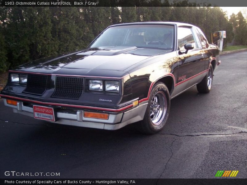 Black / Gray 1983 Oldsmobile Cutlass Hurst/Olds