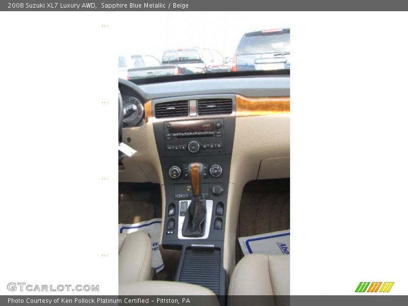 Sapphire Blue Metallic / Beige 2008 Suzuki XL7 Luxury AWD