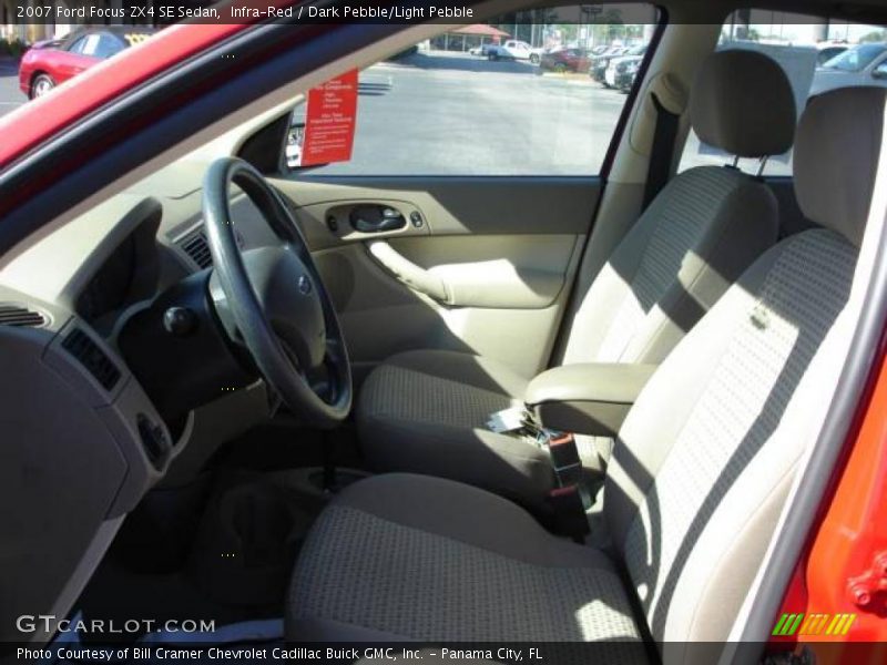 Infra-Red / Dark Pebble/Light Pebble 2007 Ford Focus ZX4 SE Sedan