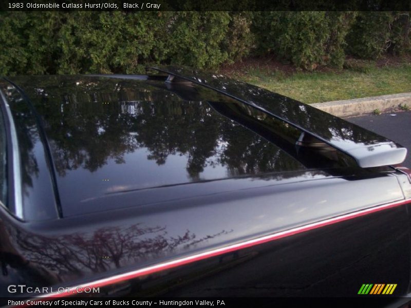 Black / Gray 1983 Oldsmobile Cutlass Hurst/Olds