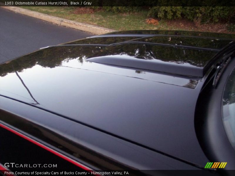 Black / Gray 1983 Oldsmobile Cutlass Hurst/Olds