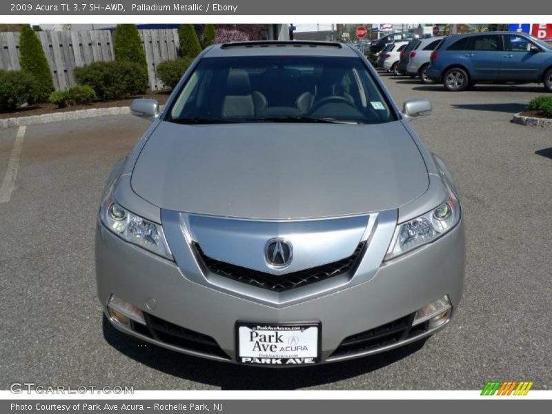 Palladium Metallic / Ebony 2009 Acura TL 3.7 SH-AWD
