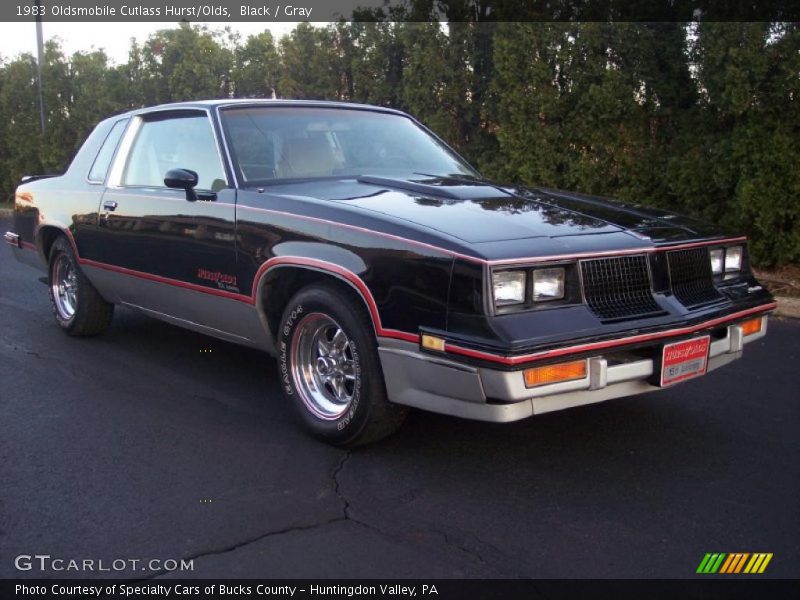 Black / Gray 1983 Oldsmobile Cutlass Hurst/Olds