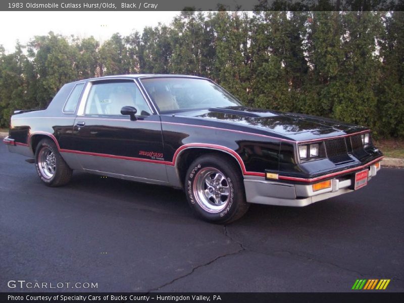 Black / Gray 1983 Oldsmobile Cutlass Hurst/Olds