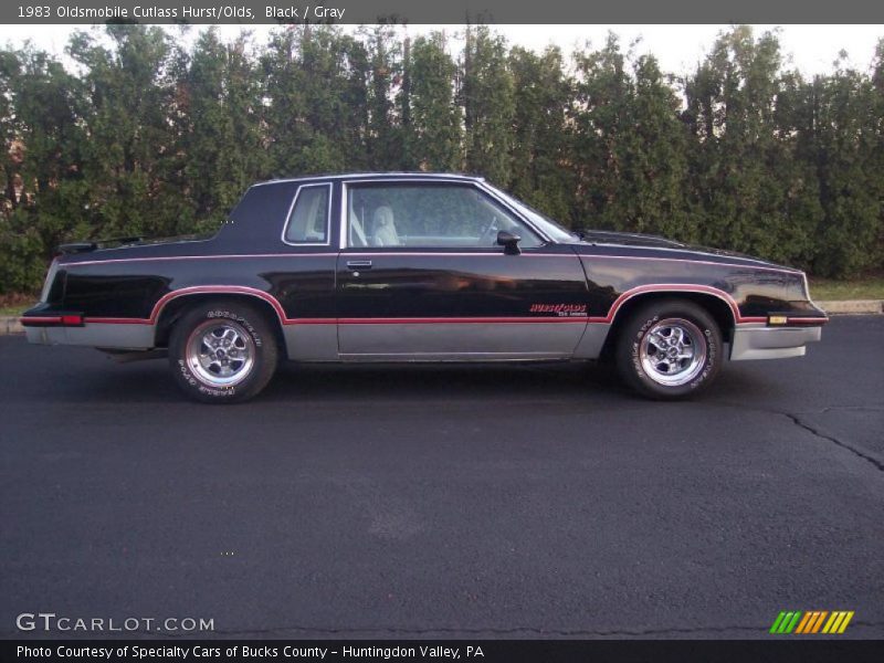 Black / Gray 1983 Oldsmobile Cutlass Hurst/Olds