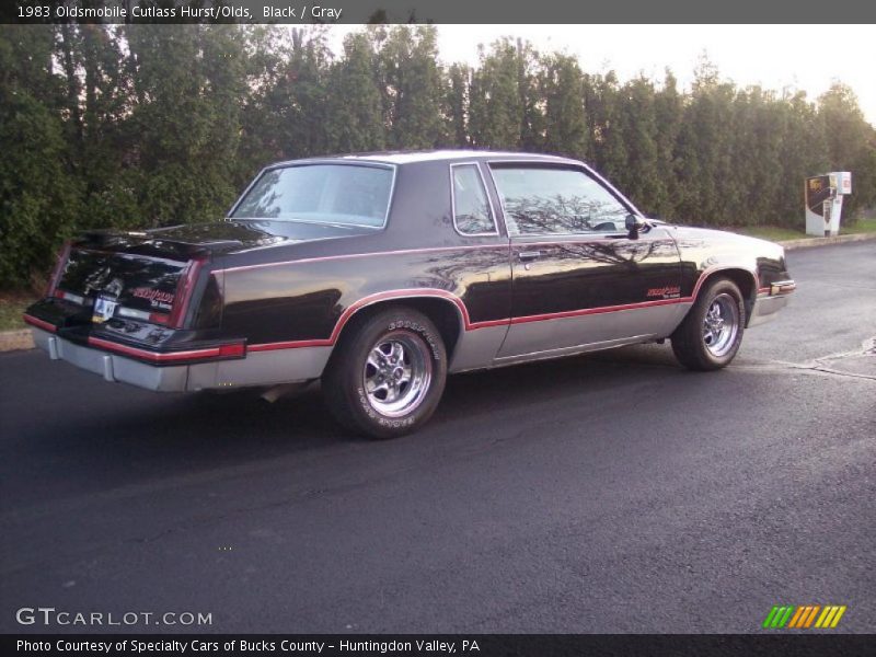Black / Gray 1983 Oldsmobile Cutlass Hurst/Olds