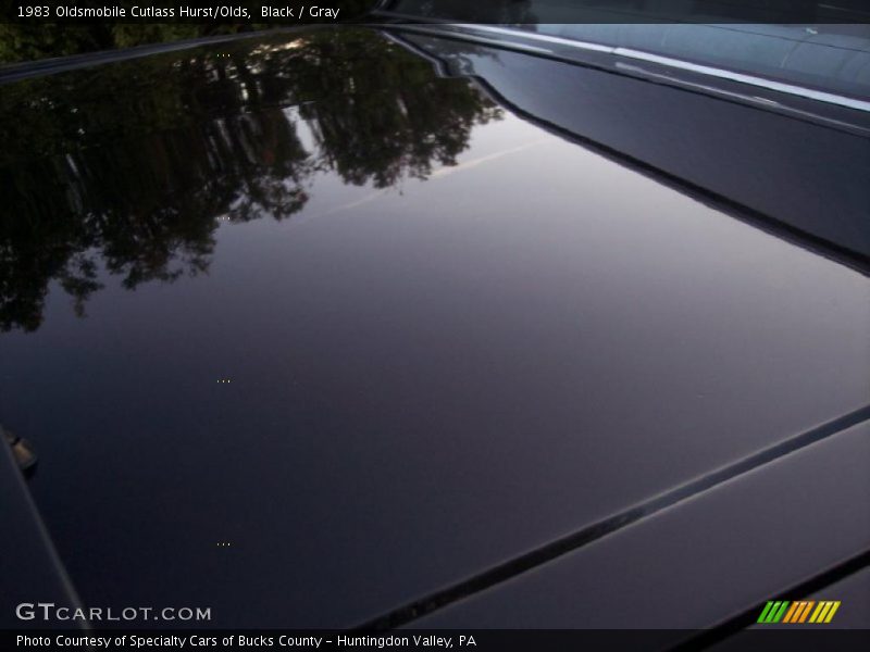 Black / Gray 1983 Oldsmobile Cutlass Hurst/Olds