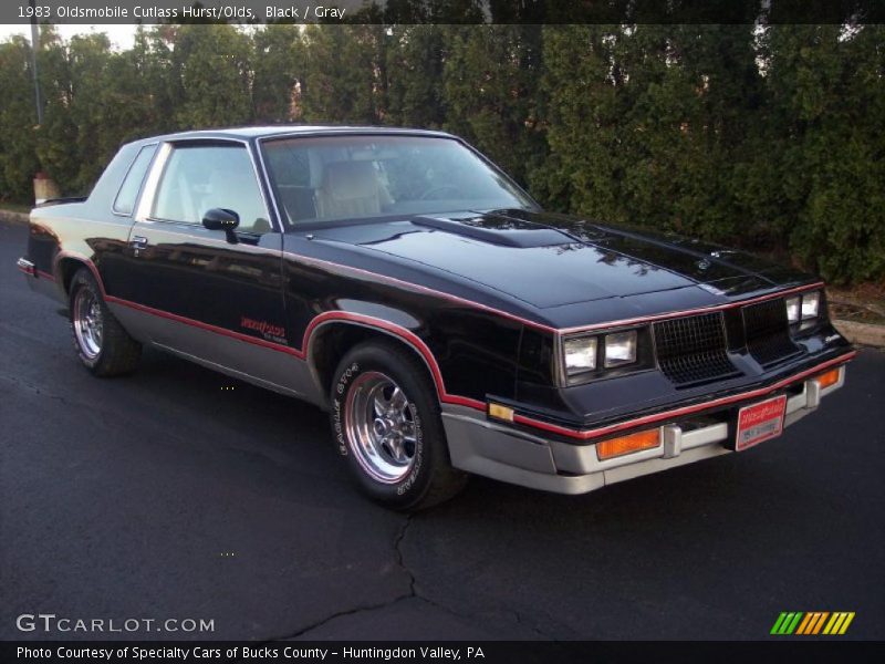 Black / Gray 1983 Oldsmobile Cutlass Hurst/Olds