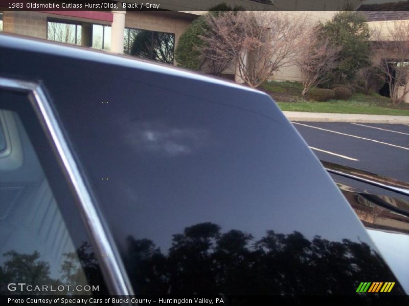 Black / Gray 1983 Oldsmobile Cutlass Hurst/Olds