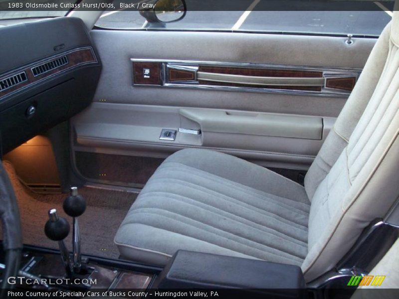 Black / Gray 1983 Oldsmobile Cutlass Hurst/Olds