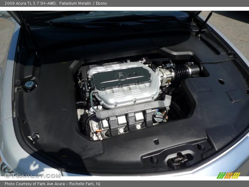 Palladium Metallic / Ebony 2009 Acura TL 3.7 SH-AWD