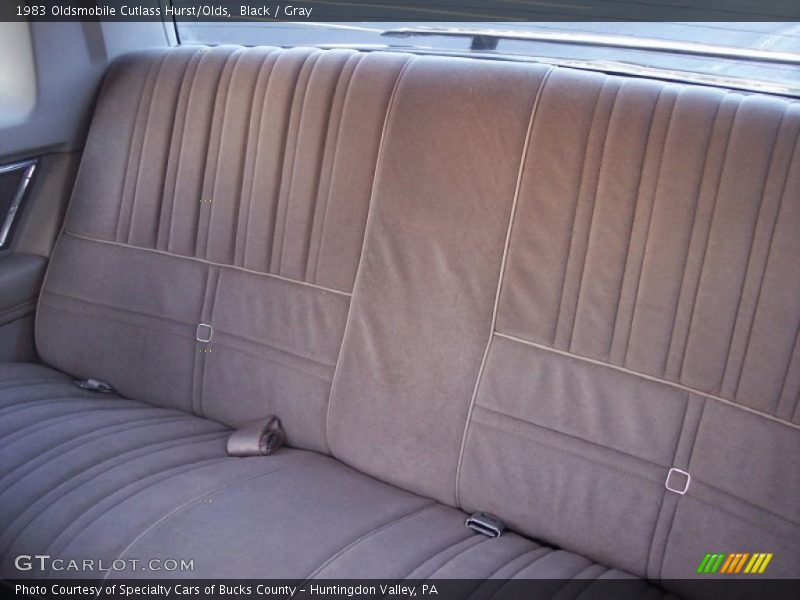 Black / Gray 1983 Oldsmobile Cutlass Hurst/Olds
