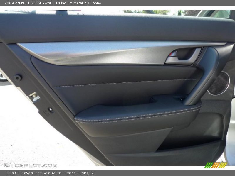 Palladium Metallic / Ebony 2009 Acura TL 3.7 SH-AWD