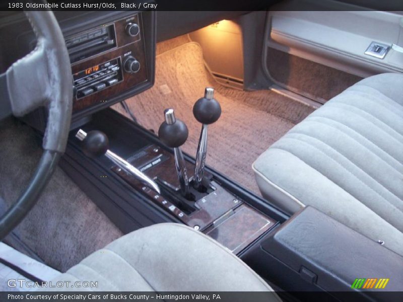 Black / Gray 1983 Oldsmobile Cutlass Hurst/Olds