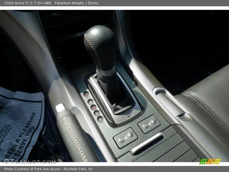 Palladium Metallic / Ebony 2009 Acura TL 3.7 SH-AWD