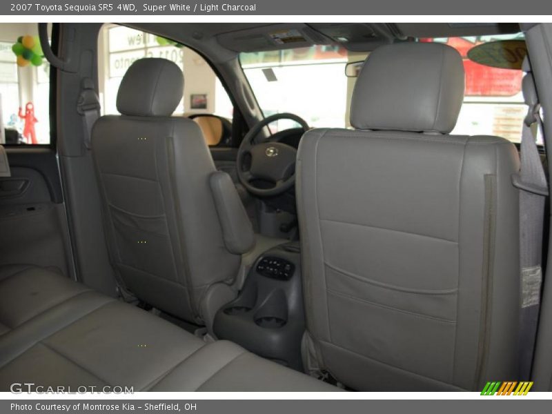 Super White / Light Charcoal 2007 Toyota Sequoia SR5 4WD