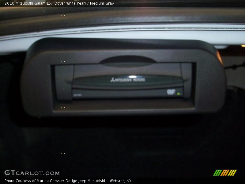 Dover White Pearl / Medium Gray 2010 Mitsubishi Galant ES