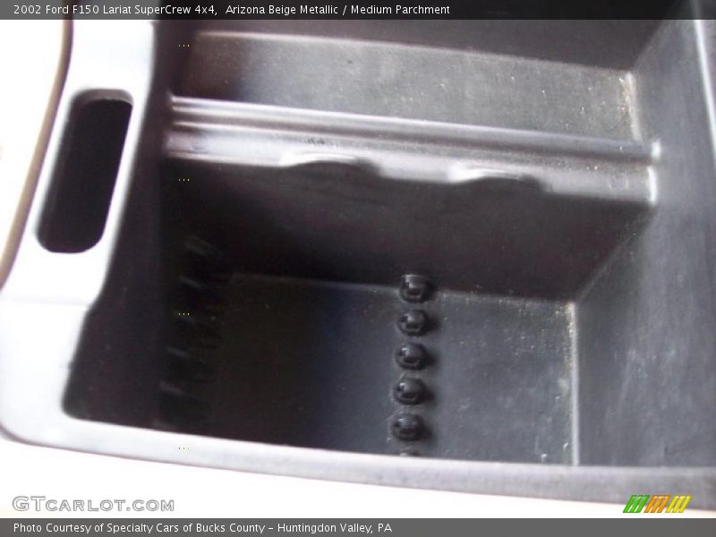 Arizona Beige Metallic / Medium Parchment 2002 Ford F150 Lariat SuperCrew 4x4