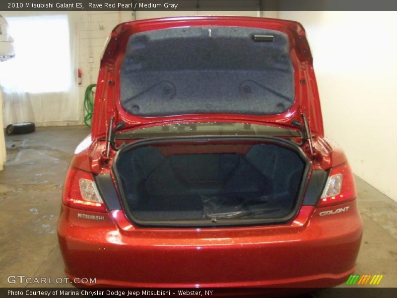 Rave Red Pearl / Medium Gray 2010 Mitsubishi Galant ES