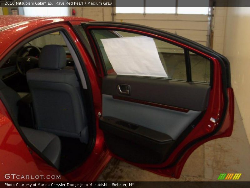Rave Red Pearl / Medium Gray 2010 Mitsubishi Galant ES