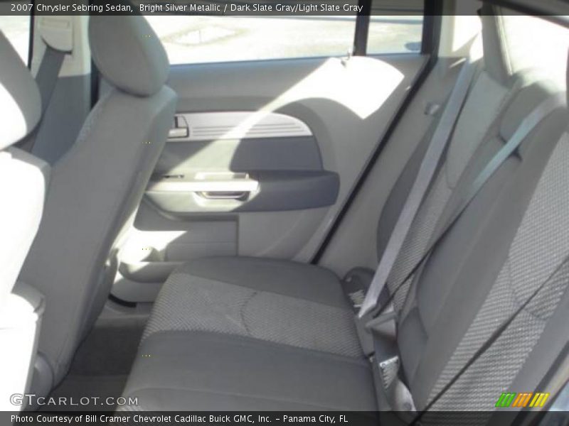 Bright Silver Metallic / Dark Slate Gray/Light Slate Gray 2007 Chrysler Sebring Sedan