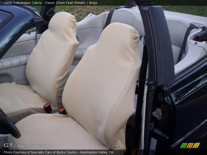 Classic Green Pearl Metallic / Beige 1996 Volkswagen Cabrio