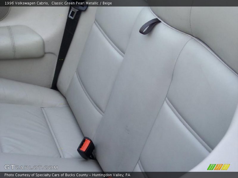 Classic Green Pearl Metallic / Beige 1996 Volkswagen Cabrio