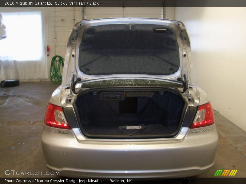 Quick Silver Pearl / Black 2010 Mitsubishi Galant ES