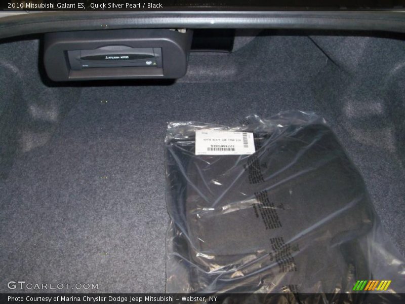 Quick Silver Pearl / Black 2010 Mitsubishi Galant ES