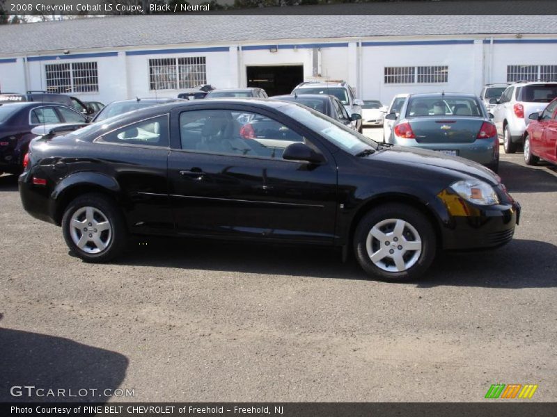 Black / Neutral 2008 Chevrolet Cobalt LS Coupe