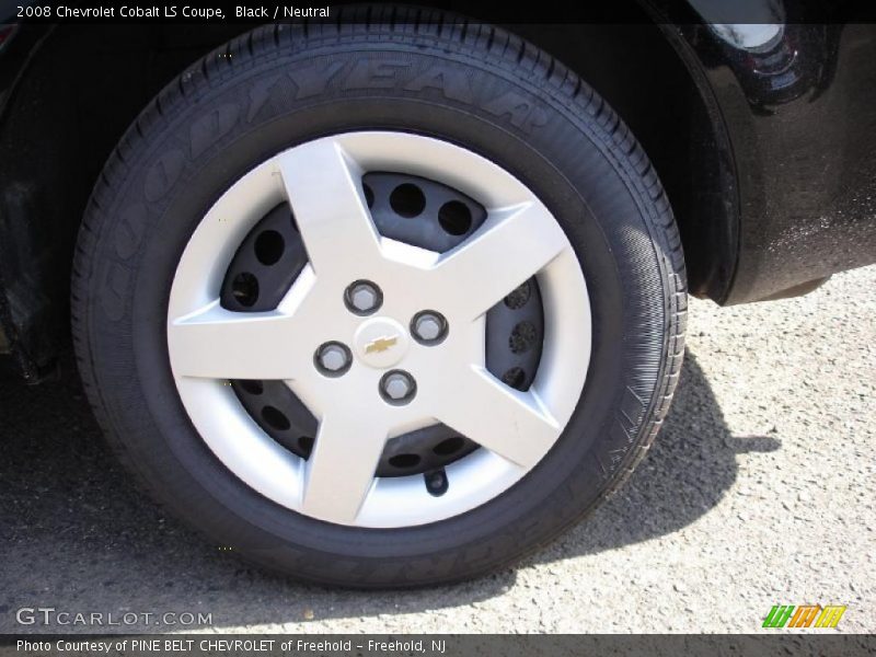 Black / Neutral 2008 Chevrolet Cobalt LS Coupe
