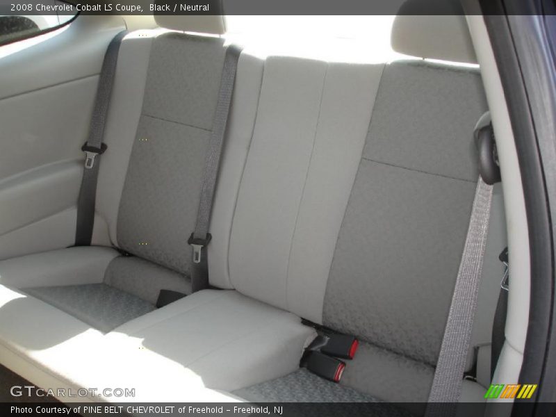 Black / Neutral 2008 Chevrolet Cobalt LS Coupe