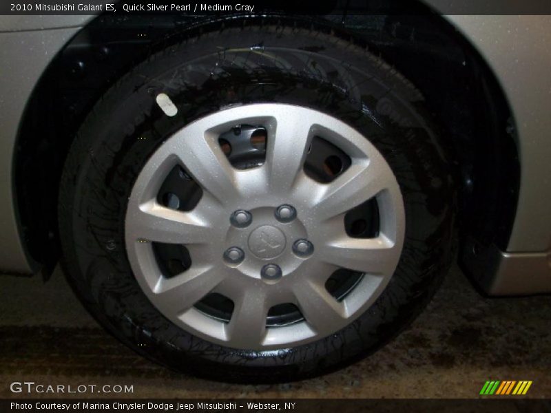 Quick Silver Pearl / Medium Gray 2010 Mitsubishi Galant ES