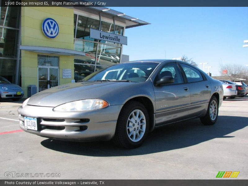 Bright Platinum Metallic / Gray 1998 Dodge Intrepid ES