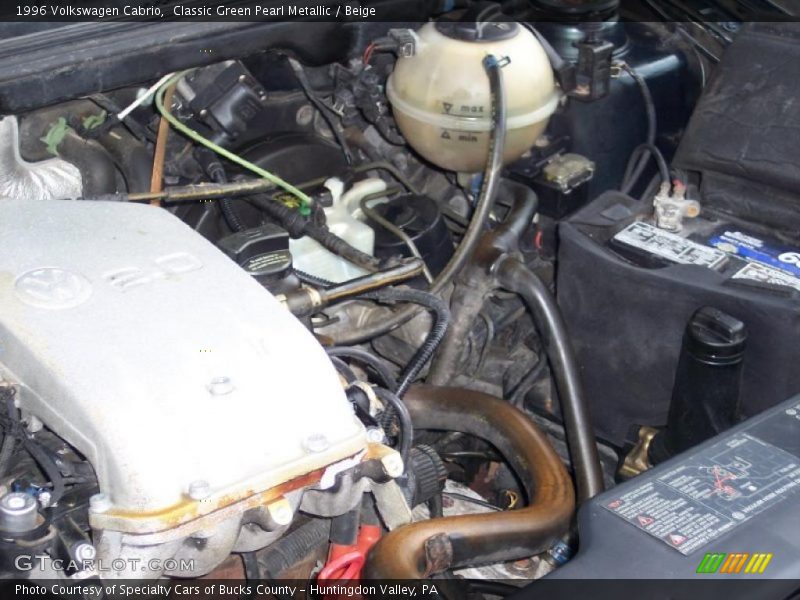 Classic Green Pearl Metallic / Beige 1996 Volkswagen Cabrio